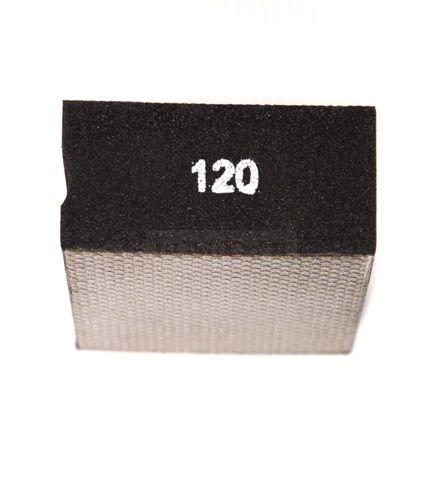 Gąbka polerska do płytek czarna ziarno 120  Nozar 6701351