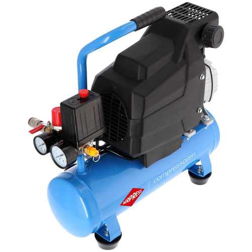 Mały kompresor olejowy Airpress H 185-6 8 bar 1.5 KM/1.1 kW 82.3 l/min 6 l
