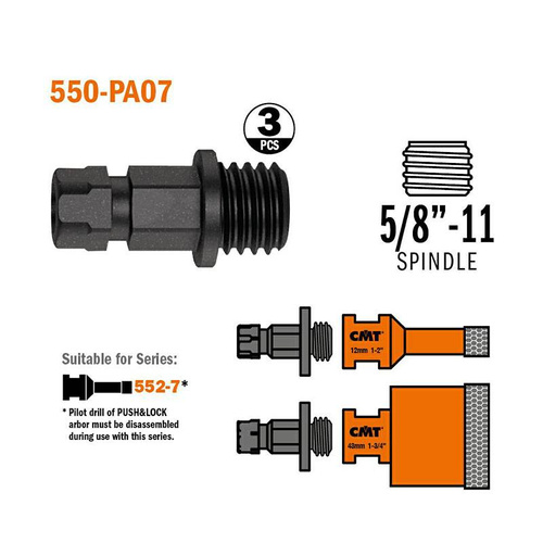 Adaptor M14 do otwornic 552.5 CMT 550-PA07