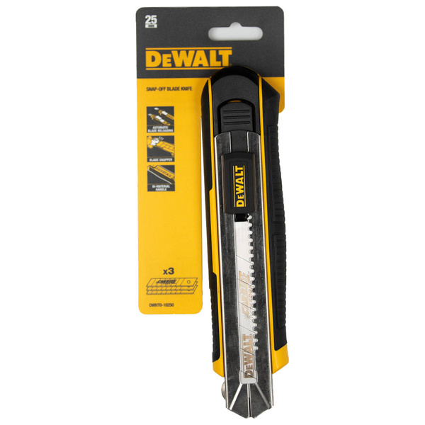Nóż z ostrzem łamanym DeWALT DWHT0-10250