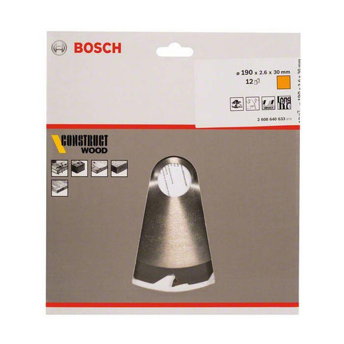 Tarcza pilarska Bosch Construct Wood