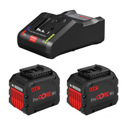 Zestaw zasilający Bosch 1600A016GY (2x12.0 Ah + GAL 18V-160 C)