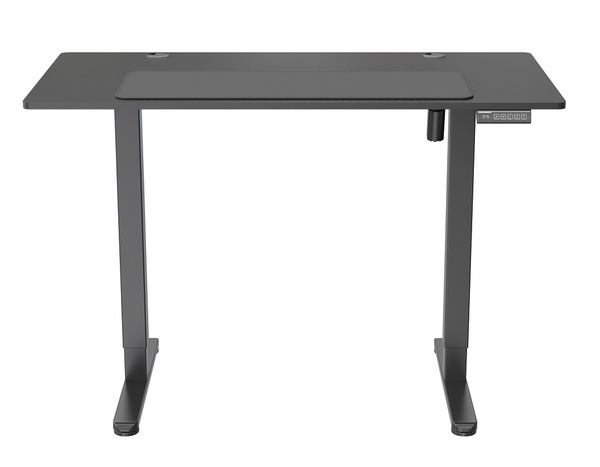 Biurko elektryczne 120x60 cm Zyonix TEVON Black Carbon