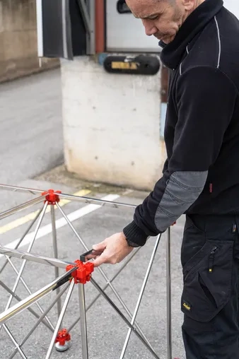 Składany stół roboczy 300 x 120 cm Rubi 28917