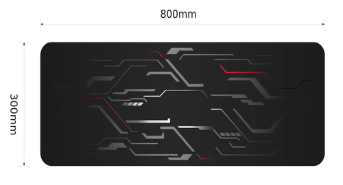 Biurko elektryczne 140x60 cm Zyonix FLUX Black Rustical Oak