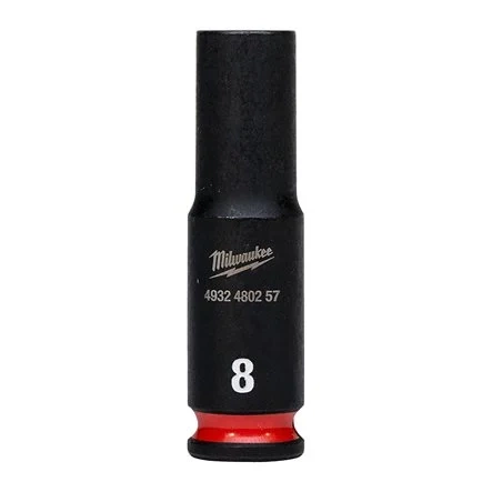 Nasadka udarowa Milwauke SHOCKWAVE™ Impact Duty 1/4" rozmiar 8 mm