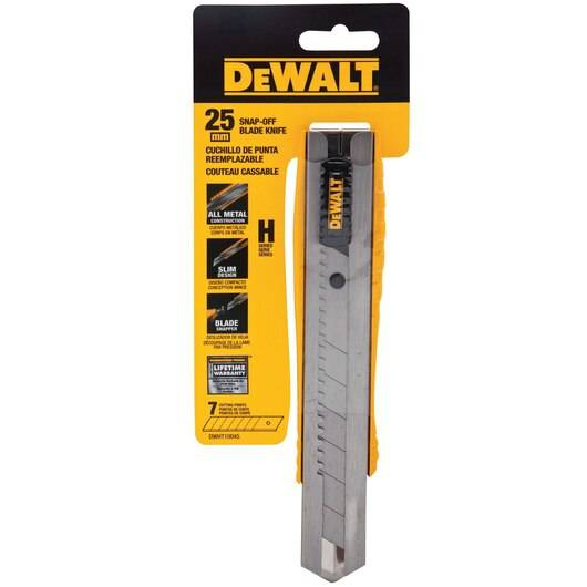 Nóż z ostrzem łamanym DeWALT DWHT10045-0