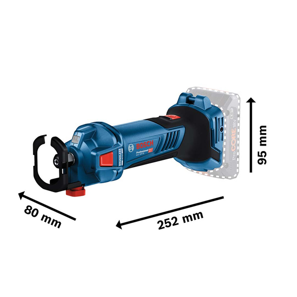 Frezarka do płyt gk Bosch GCU 18V-30