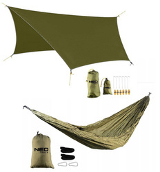 Hamak (wersja z moskitierą lub bez) z tarpem w zestawie