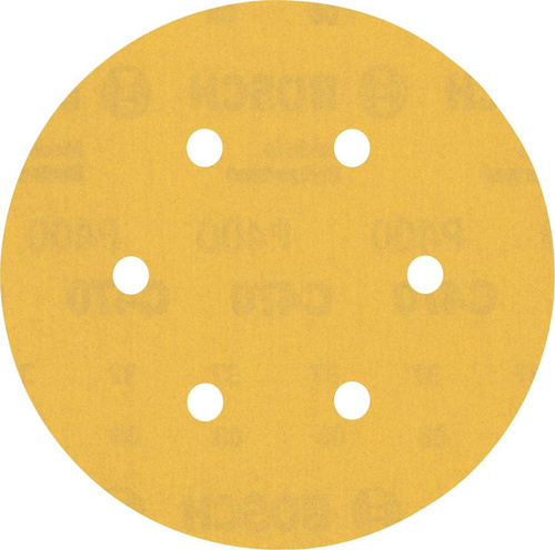 Papier ścierny EXPERT C470 z 6 otworami do szlifierek mimośrodowych 150 mm, G 400, 50 szt.