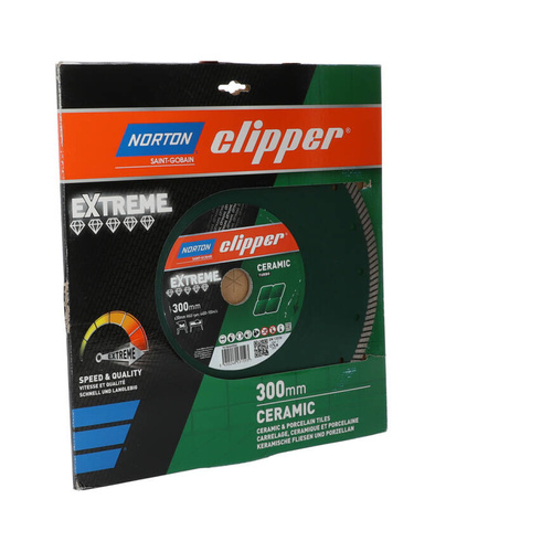 Tarcza diamentowa Norton Clipper Extreme Ceramic Turbo H10 300 x 30 mm 70184645566