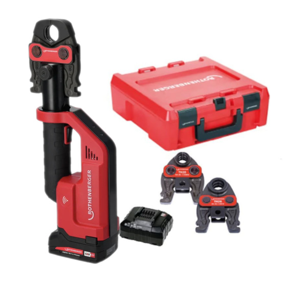 Zaciskarka akumulatorowa Rothenberger ROMAX COMPACT III Set TH16-20-26