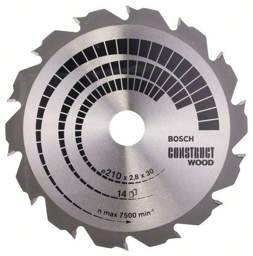 Tarcza pilarska Construct Wood 210x30 Bosch 2608640634