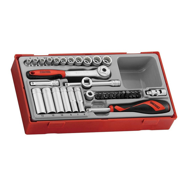 Zestaw kluczy nasadowych Teng Tools TT143512 - 35 elementów