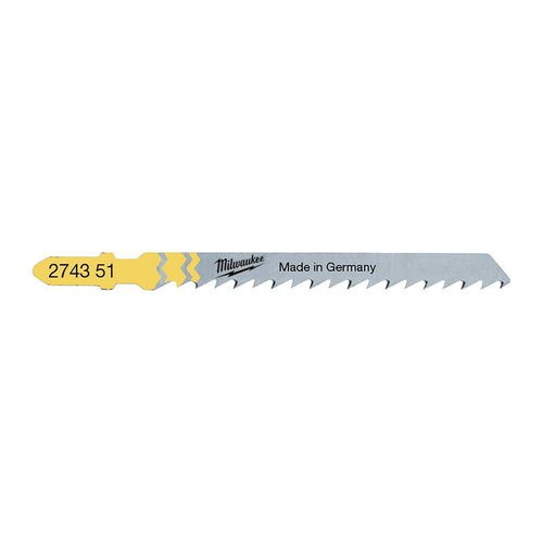Zestaw 5 szt. brzeszczotów do drewna 75 mm Milwaukee 4932274351