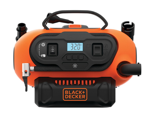 Kompresor samochodowy 12V/18V/230V Black Decker BDCINF18N-QS