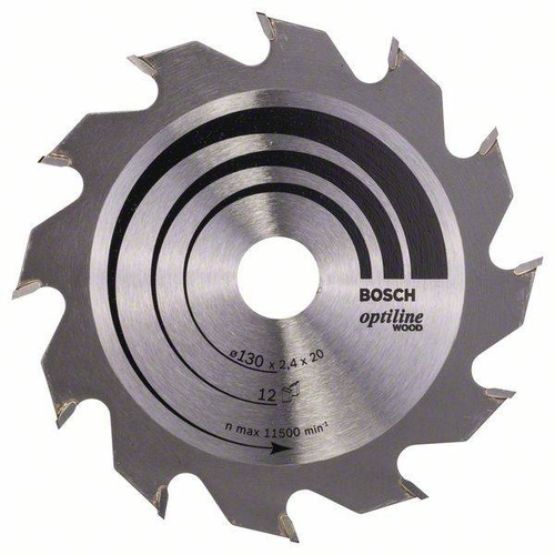 Tarcza pilarska Optiline Wood 130x20 Bosch 2608641167