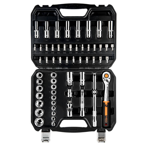 Klucze nasadowe NEO Tools 1/2" zestaw 58szt. 10-042
