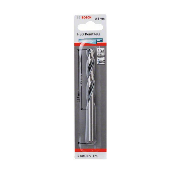 Bosch 2608577171 wiertło kręte do metalu 8mm PointTeQ