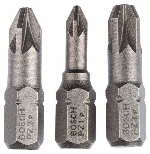 Zestaw bitów Extra Hard do wkrętarek, 3 szt. Bosch 2607001753
