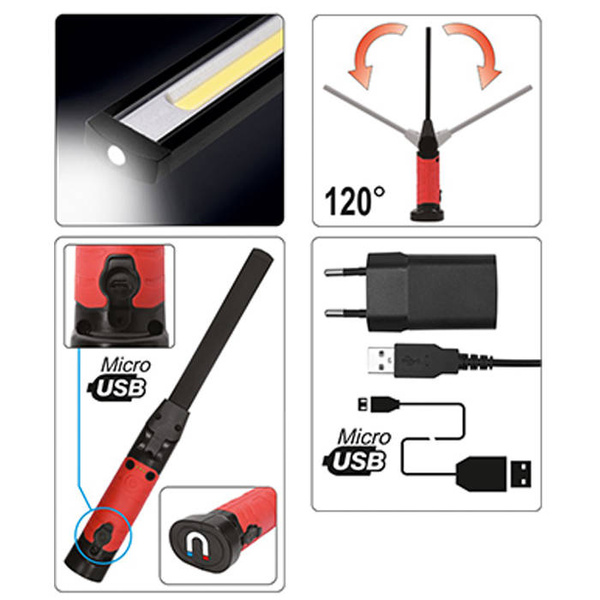 Lampa warsztatowa Yato YT-08518