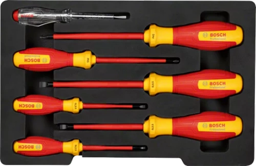 7-częściowy zestaw wkrętaków VDE SL/PH Bosch 1600A02NF7