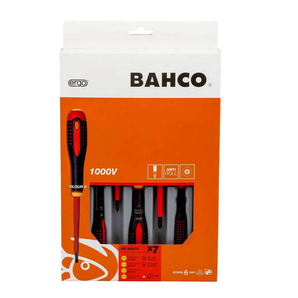 Zestaw wkrętaków izolowanych Bahco BE-9887S