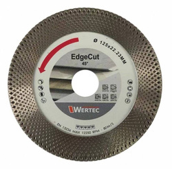 Tarcza diamentowa Wertec Edgecut 125x22,23 mm
