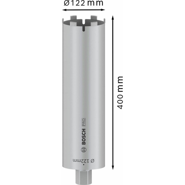 Koronka diamentowa na sucho 1 1/4" Best for Universal 122x400x6 Bosch 2608601410