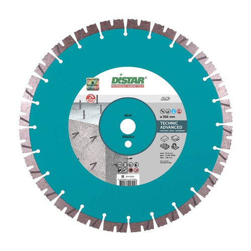 Tarcza diamentowa Distar 350x3,5x25,4mm Technic Advanced 14320347025