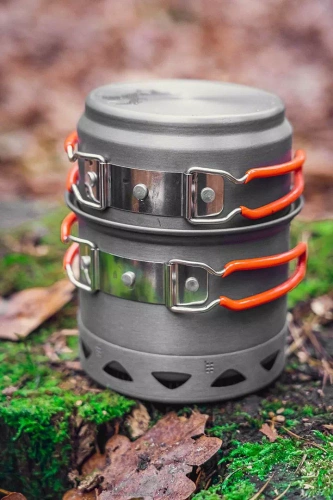 Garnki turystyczne z radiatorem NEO Tools 63-144