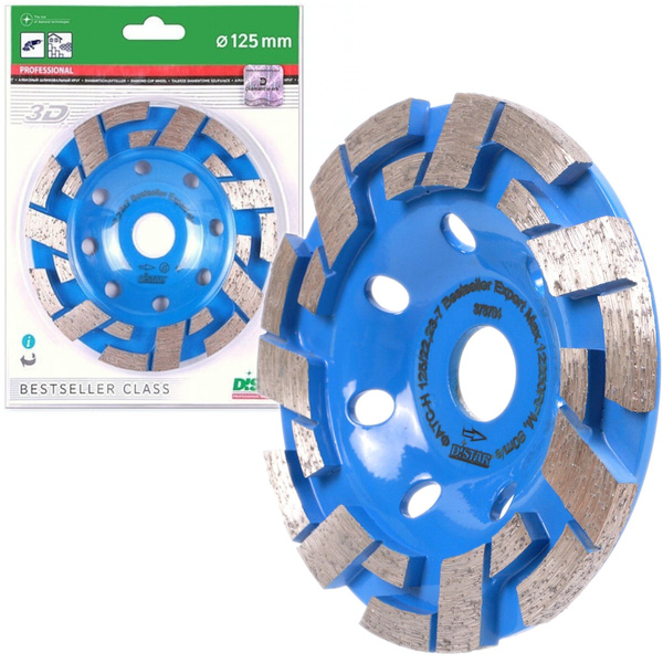 Tarcza garnkowa 125x22,23 mm Distar 17015424010