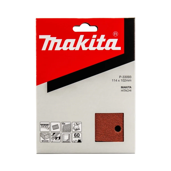 Papier szlifierski 114x102 mm P60 Makita P-33093 