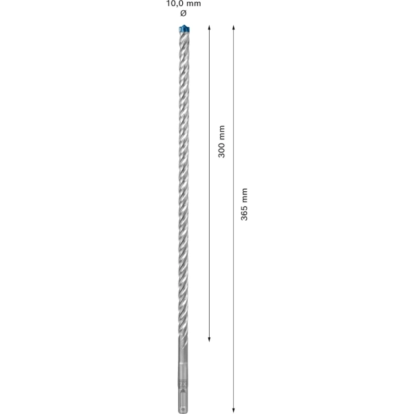 Wiertło udarowe SDS plus-7X 10x300x365 mm Bosch Expert 2608900101