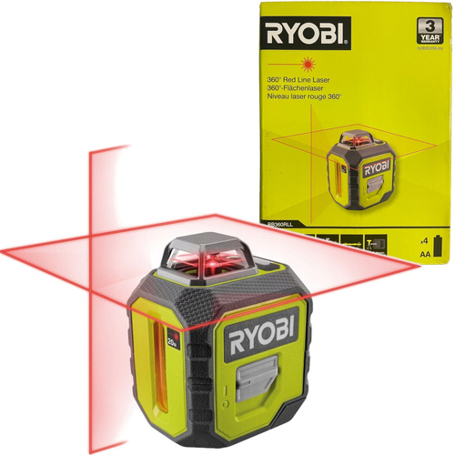 Laser krzyżowy Ryobi RB360RLL