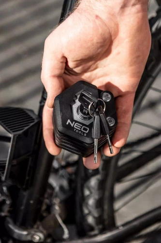 Składane zapięcie rowerowe NEO Tools 91-006