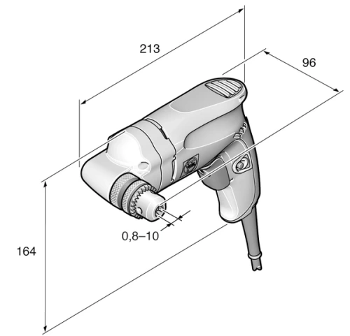 Wiertarka kątowa Fein WBP 10 (72055160000)