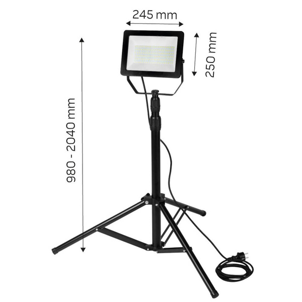 Reflektor pojedynczy NEO Tools 100W 8500LM na statywie 1.8m