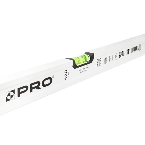 Poziomica PRO600 120 cm z libellą 2% PRO-AB120