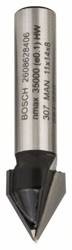 Frez do rowków typu V, 8 mm, D1 11 mm, L 14 mm, G 45 mm, 60° Bosch 2608628406