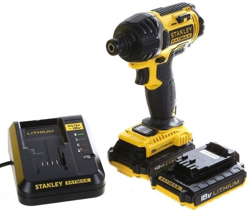 Akumulatorowa zakrętarka udarowa Impact Stanley Fatmax FMC645D2 18V 180 Nm