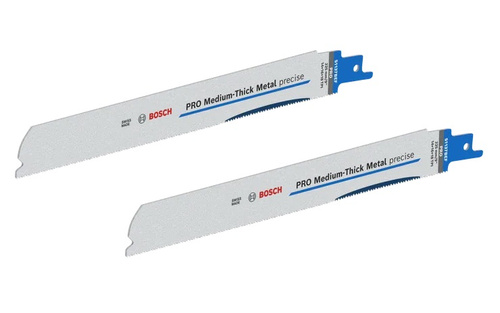 Zestaw 2 szt. brzeszczotów do metalu 1x25x225 mm Bosch PRO Medium-Thick Metal precise S1137BEF 2608658993