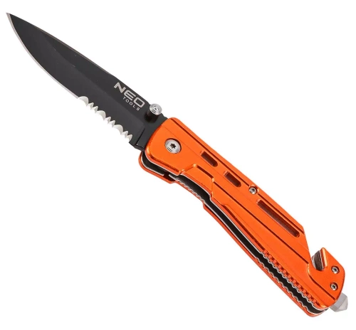 Składany nóż ratowniczy NEO Tools 63-026