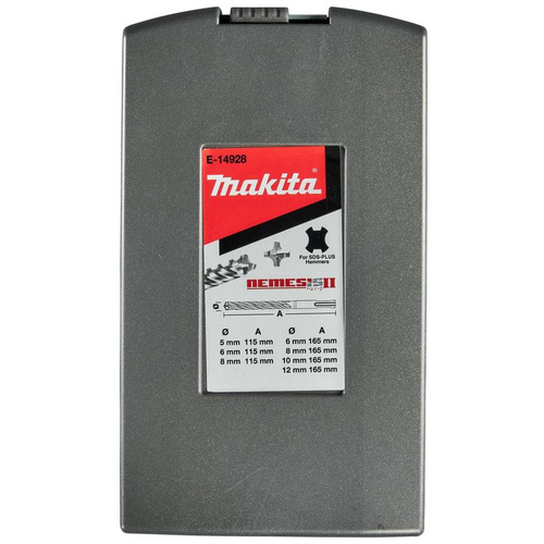 Zestaw wierteł SDS-PLUS Nemesis 2 Makita E-14928