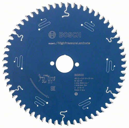 Tarcza Expert for High Pressure Laminate do pił ręcznych 210x30 Bosch 2608644354
