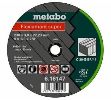 Tarcza tnąca Flexiamant super 180 x 3,0 x 22,23 TF 41, 616143000 Metabo