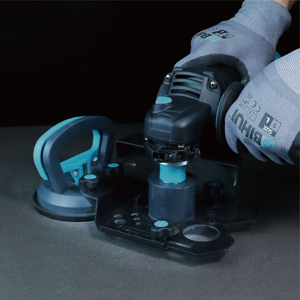 Szablon do płytek metalowy z przyssawką Bihui DBGM