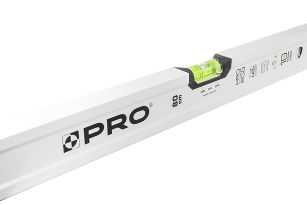 Poziomica PRO600 80 cm z libellą 2% PRO-AB080