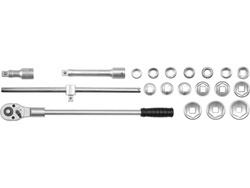 Zestaw kluczy nasadowych Yato YT-1335 21 el.