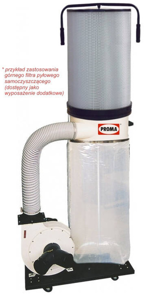 Pochłaniacz pyłu i wiórów Proma OP-1500 (25003002)
